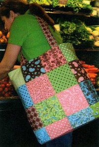 Charm Street Market Tote Pattern