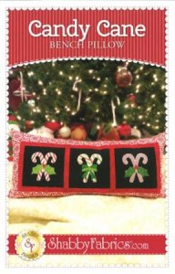 Candy Cane Bench Pillow
